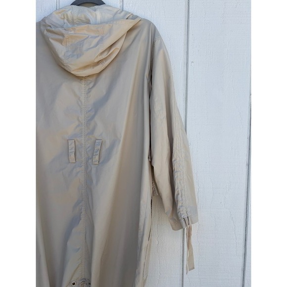 Elizabeth and James‎ Bowery Oversized Hooded Trench Coat, Light Beige, Size XS - Picture 9 of 9
